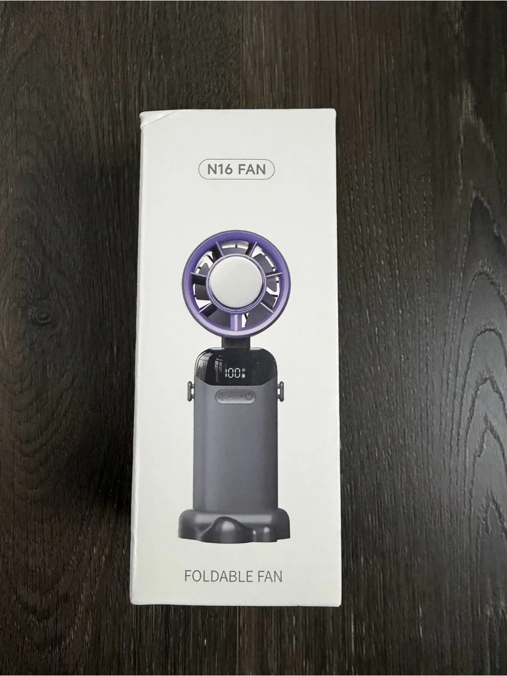 Portable Handheld Cooling Fan Blush Pink LED Turbo Fan Travel Display Speed 199 - Picture 5 of 8